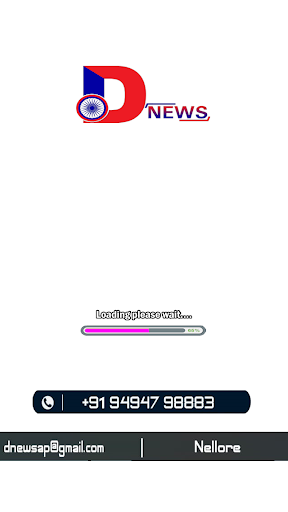Android application D News Tv screenshort