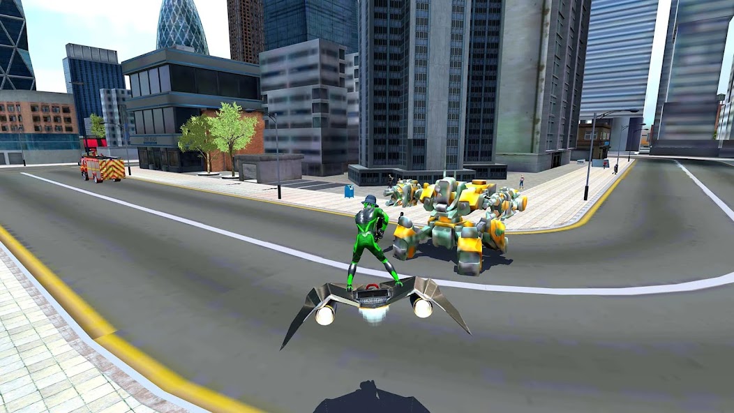Rope Frog Ninja Hero Car Vegas 2.5.2 APK + Mod (Unlimited money) untuk android