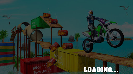 Android application Xtreme Bike Stunt Impossible screenshort