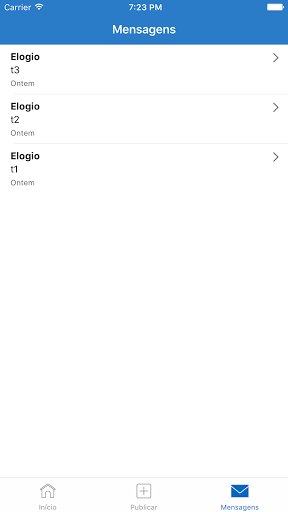 Android application Prefeitura de Marapoama screenshort