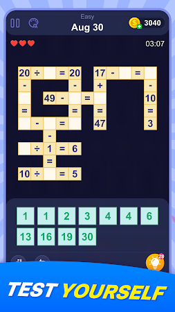 Game screenshot Number Puzzle - Cross Math hack