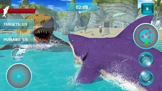 Game screenshot Shark Attack Sim: Hunting Game apk download