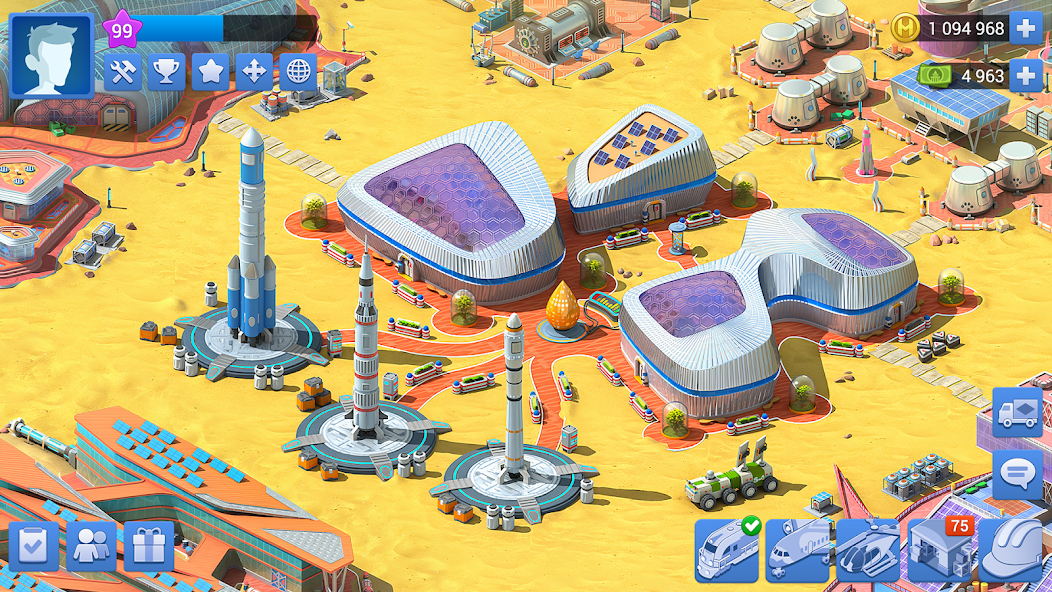 Megapolis: City Building Sim 11.0.0 APK + Mod (Mod speed) for Android