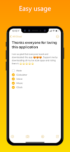 iNote iOS 15 – Phone 13 Notes v2.7.0 MOD APK (Premium/Unlocked) Free For Android 8