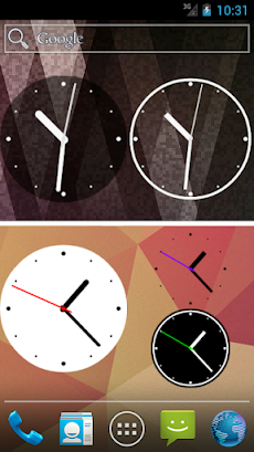 Simple アナログ時計 [秒針対応ウィジェット]のおすすめ画像3