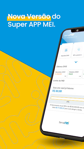 Android application SERVEMEI - O super app do MEI screenshort