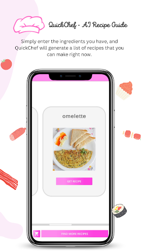 QuickChef - AI Recipe Guide Screen 2