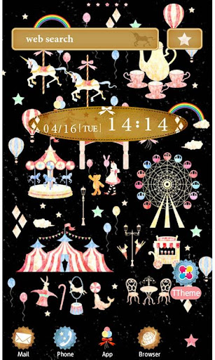 Android application Cute Wallpaper Wonderpark screenshort