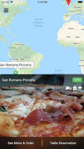 San Romano Pizzeria Screen 2