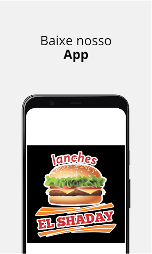Android application Lanches EL SHADAY screenshort