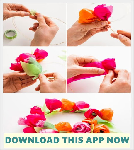 DIY Flower Craft Idea