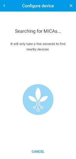 inBiot Setup Screen 2