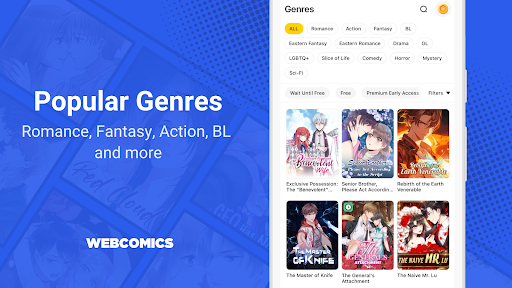 WebComics - Webtoon & Manga - Comics - apps
