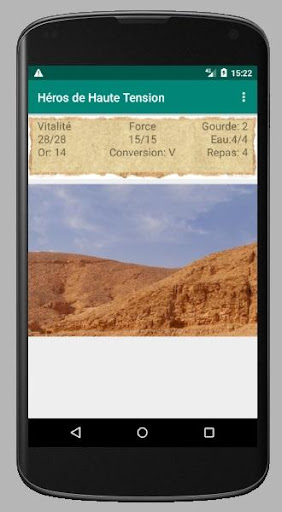 Aperçu de l'application