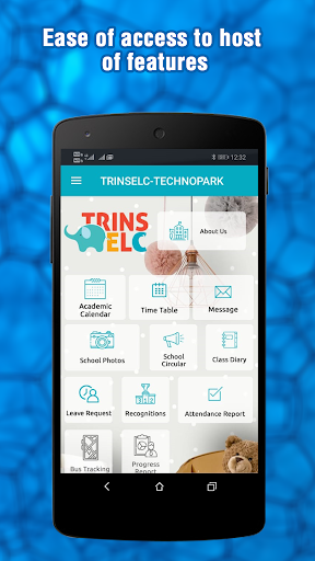 Android application TRINS ELC screenshort