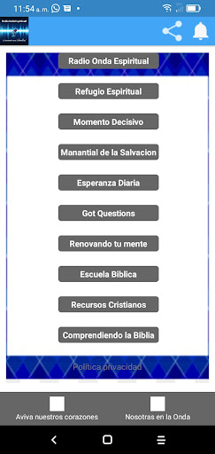 Radio Onda Espiritual Screen 2