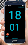 screenshot of Huge Lock Screen Clock