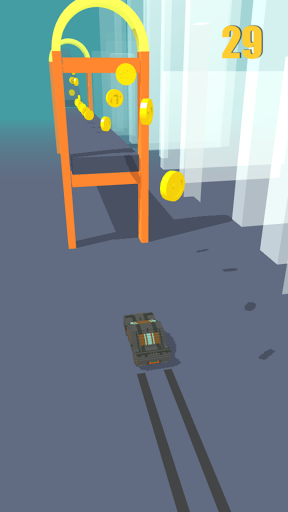 Android application Toon Car Drive Stunt screenshort