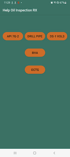 HELP OIL INSPECTION RX Screen 2