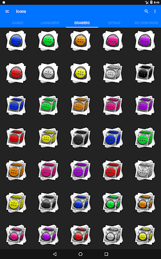 White Icon Pack Style 3 Screenshot