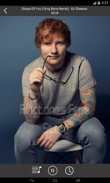 Captura de Pantalla 2 ED Sheeran Ringtones Free android