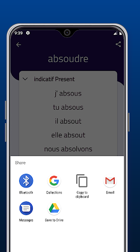 Dictionnaire De Conjugaison Screen 3
