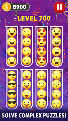 Emoji Sort - Ball Puzzle Gamesのおすすめ画像5
