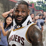 Cover Image of Download Selfie With LeBron James 3.7 APK