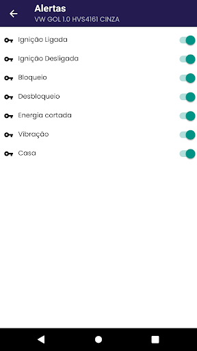 Entri Rastreamento Screen 3