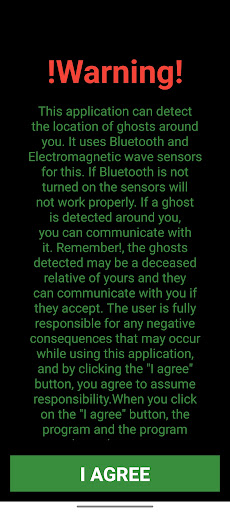 Android application Real Ghost Simulator screenshort