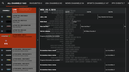 LEGAZY IPTV PLAYER Screen 3