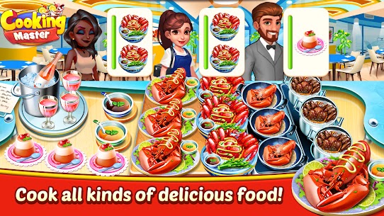 Cooking Master Restaurant Game v1.0.1 Mod Apk (Unlimted Money/Unlock) Free For Android 2