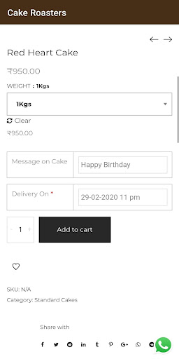 Cake Roasters Screen 3