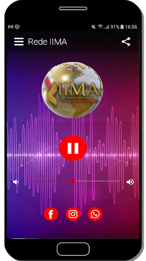 Android application Rede IIMA screenshort