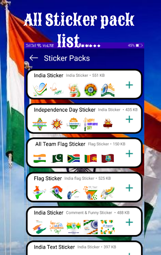 15August Stickers For Whatsapp