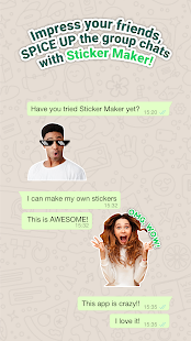 Sticker maker Captura de tela