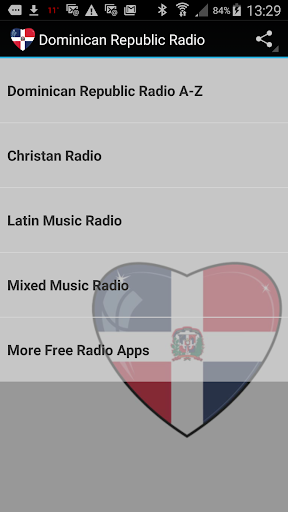 Android application Dominican Republic Radio screenshort