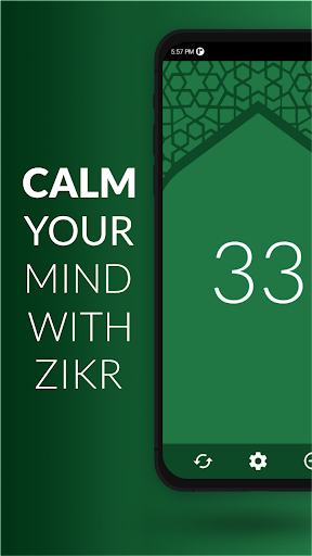 Android application Zikr Tasbeeh - Digital Counter screenshort