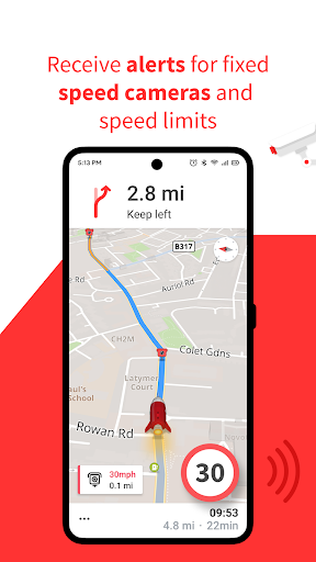 Screenshot of NDrive GPS - Maps & Navigation