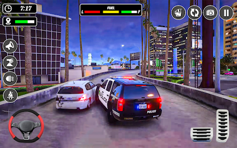 Police Car Chase Cop Game 2024