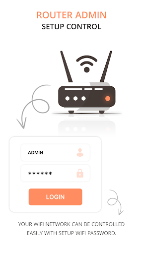 Router Admin Setup Control Screen 2