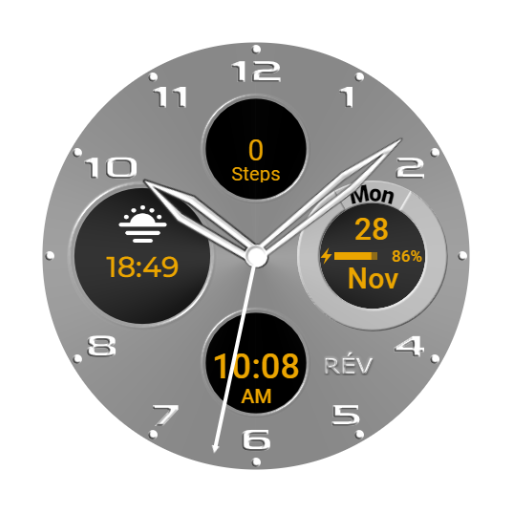 Rev002 Hybrid Watch Face logo