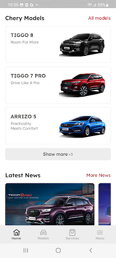 Chery Egypt Screen 2