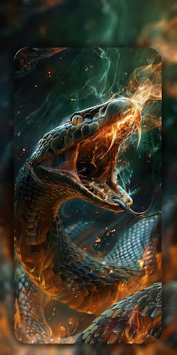 Cool Snake Wallpaper 4K Screen 3