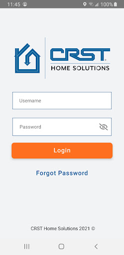 Android application CRST Home Solutions screenshort
