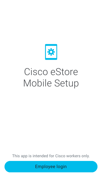 Cisco eStore Mobile Setup - 1.4 - (Android)