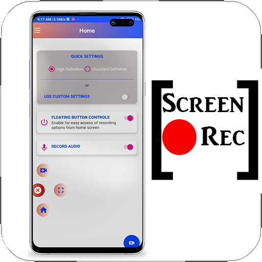 Screen Recorder with Audio logo