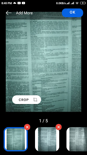 PDF Document Scanner Screen 2