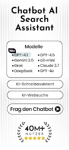 Chat Bot AI - KI auf Deutsch Bildschirmfoto