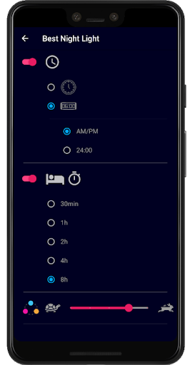 Screenshot of Beautiful Night Light